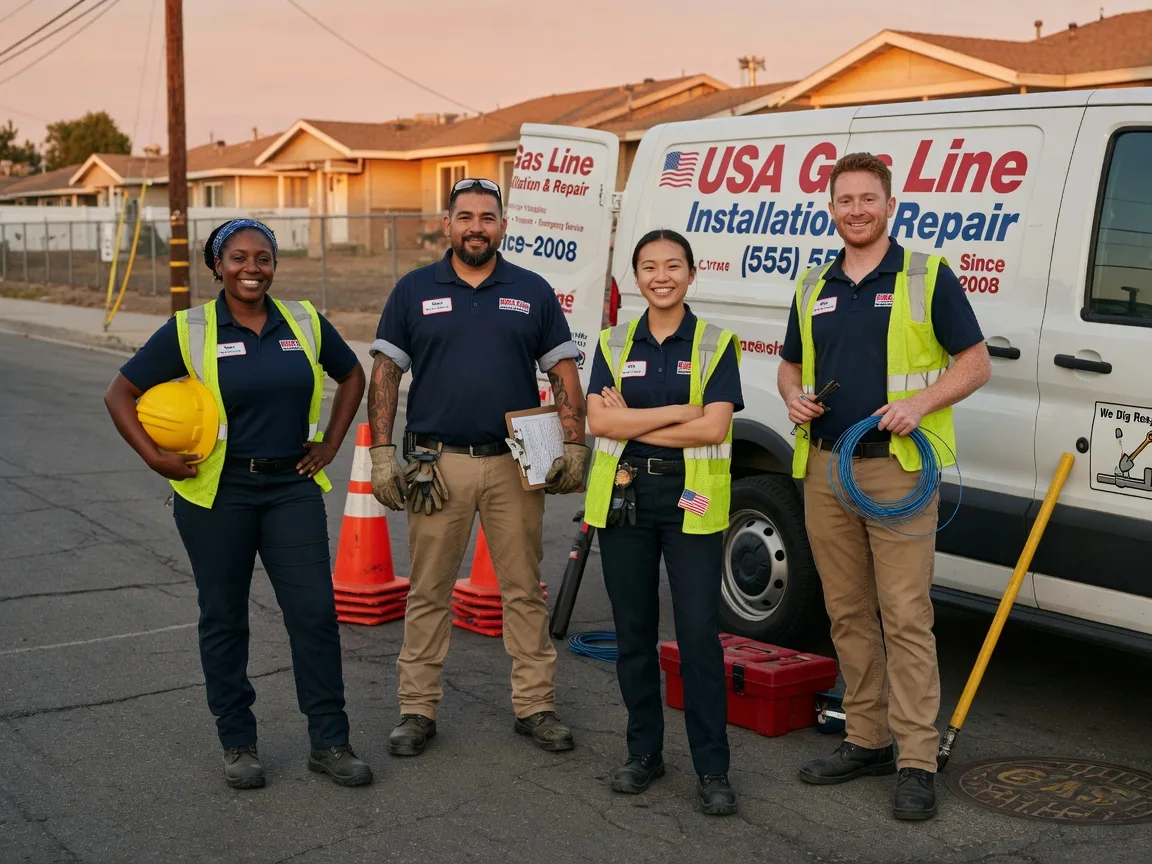Gas Line Installation company in Flemington, WV